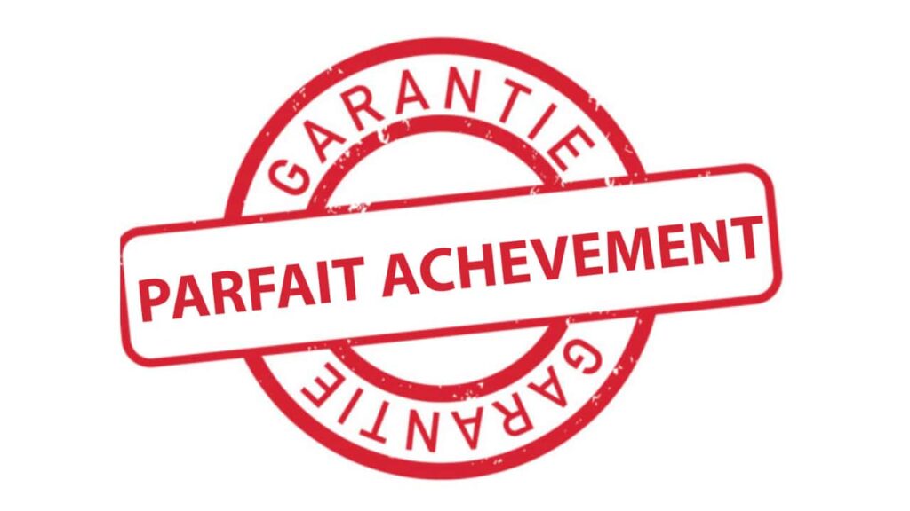 Garantie de Parfait Achèvement VEFA